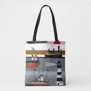 Tote Bag Peinture numérique à la main dessin mignon crayon