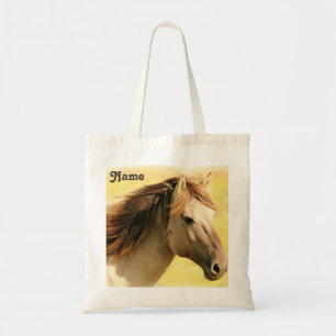 Tote Bag Peinture personnalisée de cheval