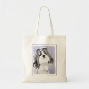 Tote Bag Peinture Shih Tzu - Cute Original Chien Art