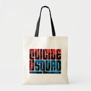 Tote Bag Peloton de suicide logo rouge et bleu de
