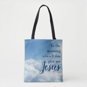 Tote Bag Pendant le matin (fourre-tout bilatéral)