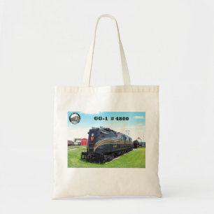 Tote Bag Pennsylvania Railroad Locomotive GG-1 #4800