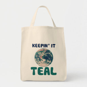 Tote Bag Penser la parodie verte