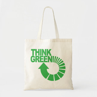 Tote Bag penser vert