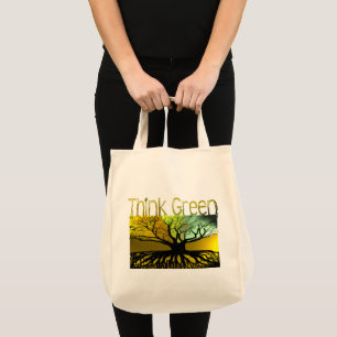 Tote Bag Pensez vert