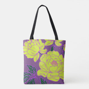 Tote Bag Peonies jaunes