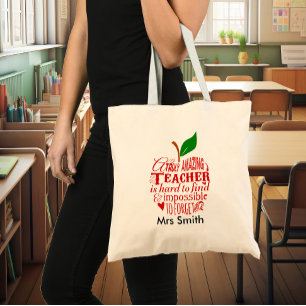Tote Bag Pépinière vraiment extraordinaire professeur Merci