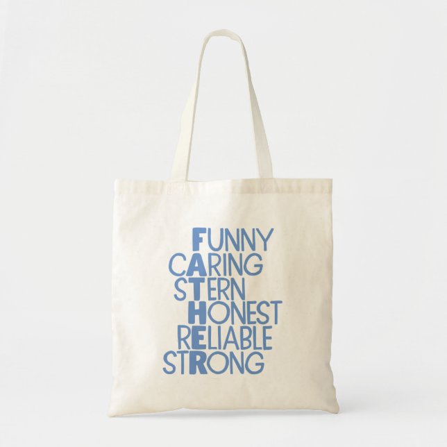 Tote Bag Père Attributs Mot-de-passe Art (Devant)