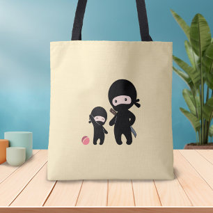 Tote Bag Père et enfant Ninja