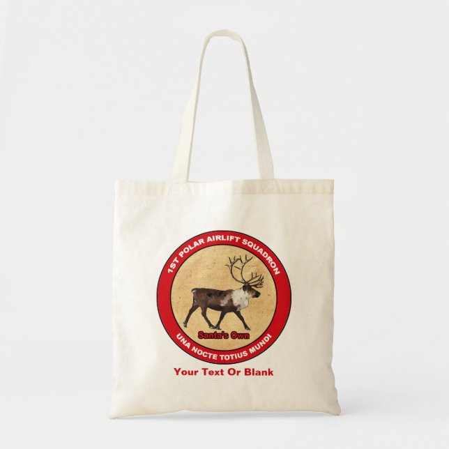 Tote Bag Père Noël - 1er Escadron de transport aérien polai (Devant)