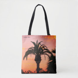 Tote Bag Père Noël Barbara, CA Sunset Fourre-tout