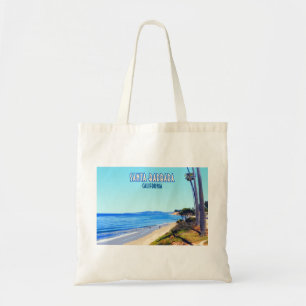 Tote Bag Père Noël Barbara California Butterfly Beach Monte
