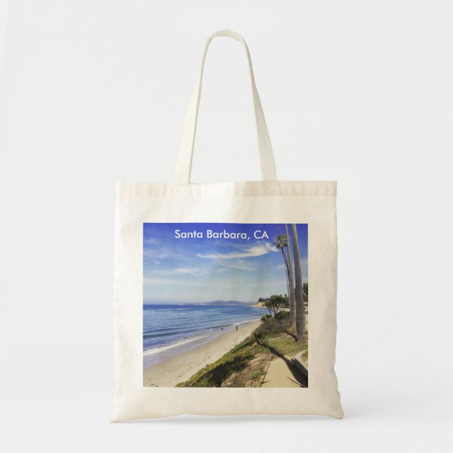 Tote Bag Père Noël Barbara California Butterfly Beach Monte (Devant)