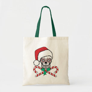 Tote Bag Père Noël Crâne de Sucre