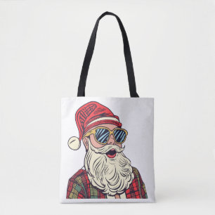 Tote Bag Père Noël - Drôle