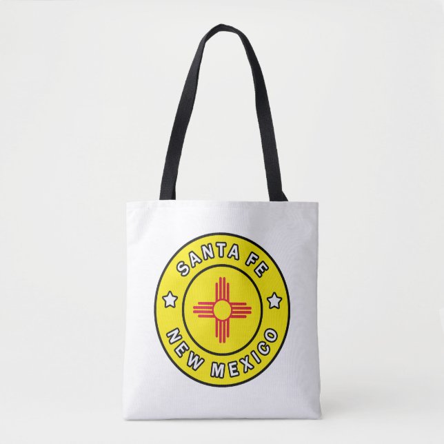 Tote Bag Père Noël Fe Nouveau-Mexique (Devant)