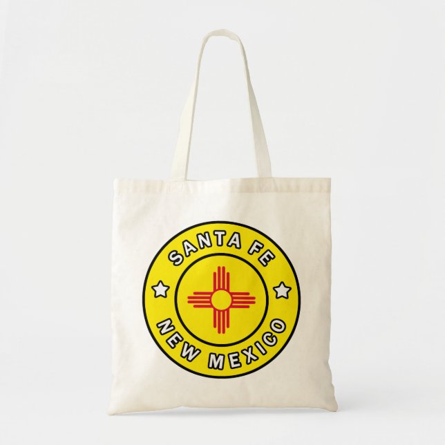 Tote Bag Père Noël Fe Nouveau-Mexique (Devant)
