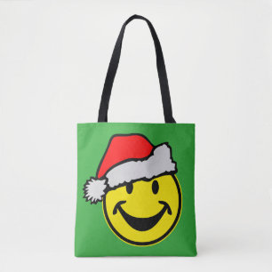 Tote Bag Père Noël jaune + votre dos. & idées