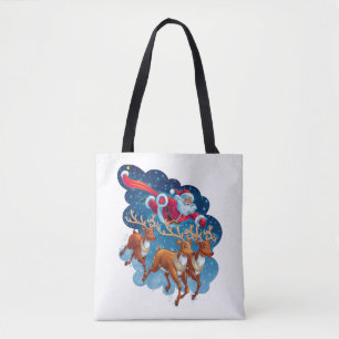 Tote Bag Père Noël Sleigh Adventure