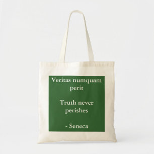 Tote Bag Perit de numquam de Veritas