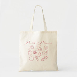 Tote Bag Perles & Prosecco Design | Enterrement de vie de j