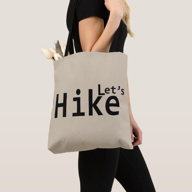 Tote Bag permet de faire des randonnées pédestres en randon (De près)