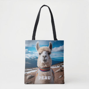 Tote Bag Pérou Llama