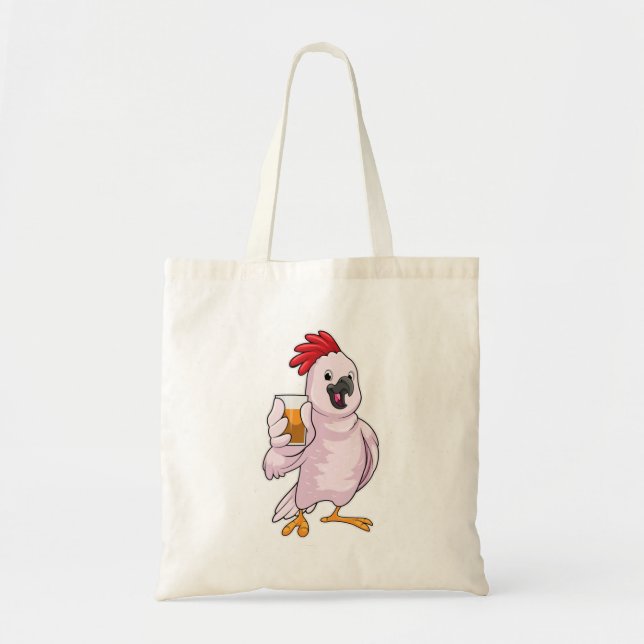 Tote Bag Perroquet au jus (Devant)