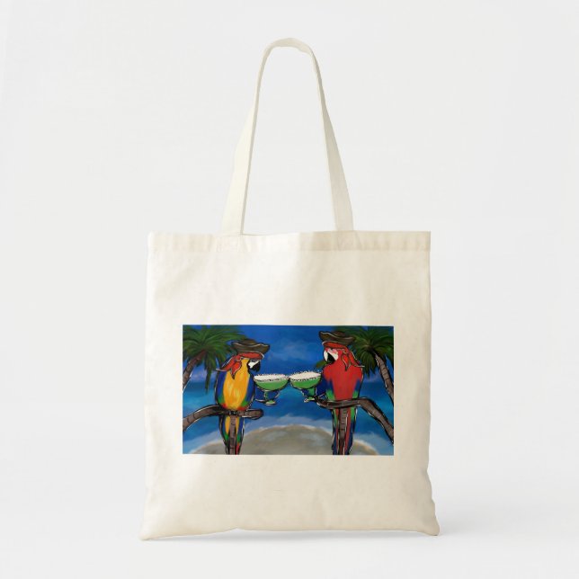 Tote Bag Perroquet Pirates (Devant)