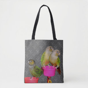 Tote Bag Perroquets Conure Bébé Animal 
