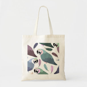Tote Bag Perroquets Modernes Motif Tropical