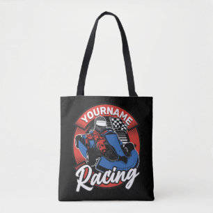 Tote Bag Personalized Go Kart