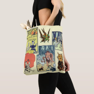 Tote Bag Personnages de livre de conte de fées Vintage Wiza