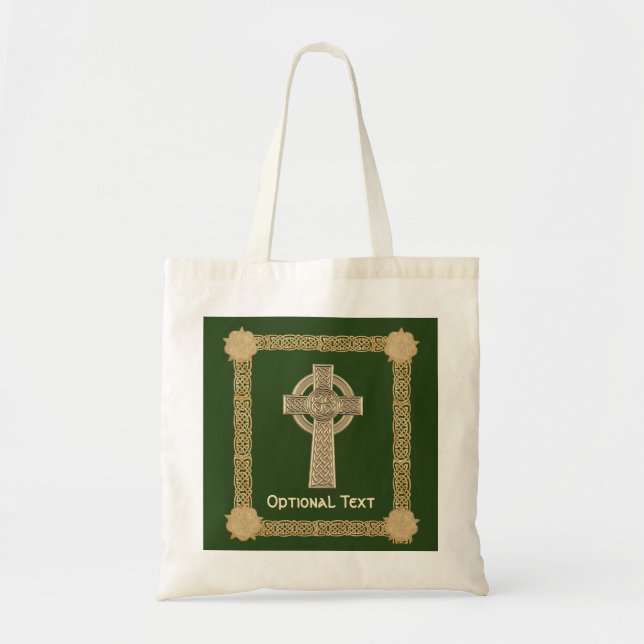 Tote Bag Personnalisation de la croix celtique (Devant)