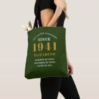 Personnalisé 80e anniversaire 1941 Elégant Chic Gr