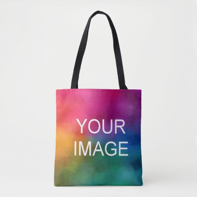 Tote Bag Personnalisé Ajouter Télécharger votre propre Modè (Devant)