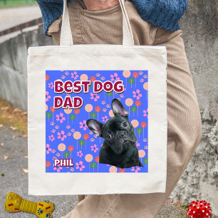Tote Bag Personnalisé Best Dog Papa - Fête des pères Pet Ph