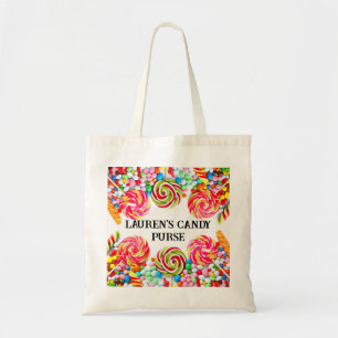 Tote Bag Personnalisé Halloween Candy Fourre-tout