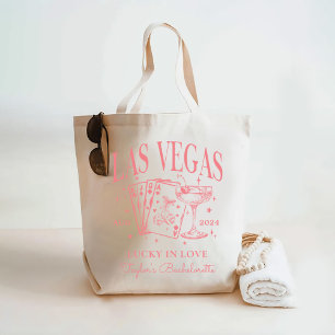 Tote Bag Personnalisé Las Vegas Bachelorette Party