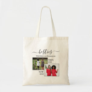 Tote Bag Personnalisé Maintenant Puis 2 BESTIQUES Photo
