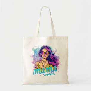 Tote Bag Personnalisé Retro Mama Pop Art (15)