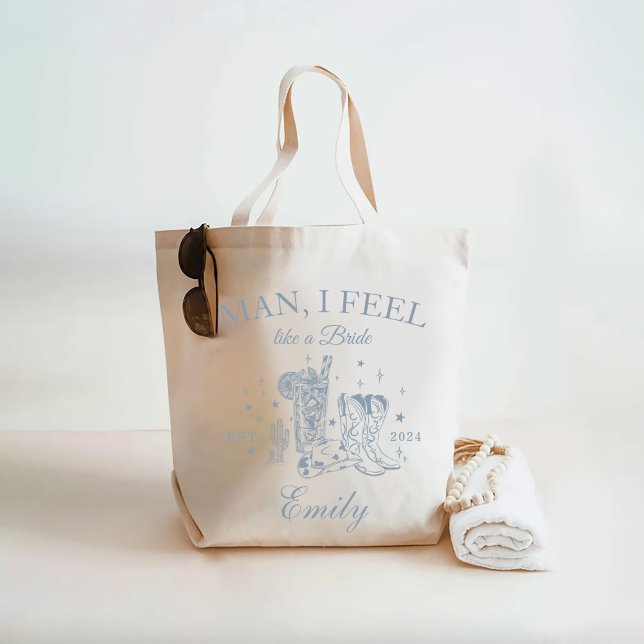 Tote Bag Personnalisé Scottsdale Bachelorette Party Homme J (Créateur téléchargé)