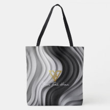 Personnalisé : Serene Swirls Custom Fourre-tout