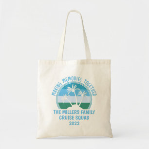 Tote Bag Personnalisé Vacances en famille Été Réunion Plage