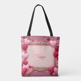 Tote Bag Personnalisée Saint-Valentin Imprimer intégralemen