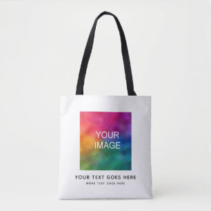 Tote Bag Personnaliser Ajouter Votre Texte Image Logo Photo