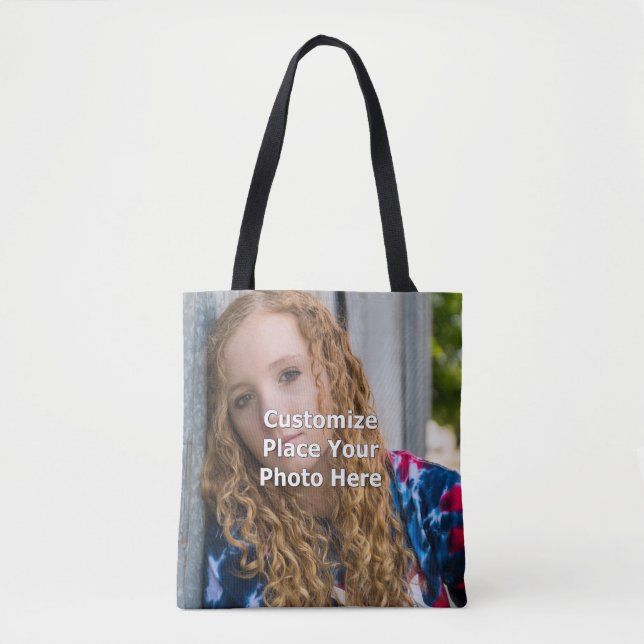 Tote Bag Personnaliser Avec Votre Photo (Devant)