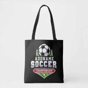 Tote Bag Personnaliser Football AJOUTER TEXTE Varsity Team 