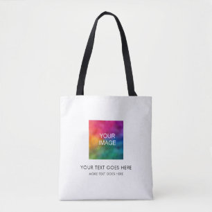 Tote Bag Personnaliser Image Texte Modèle élégant tendance