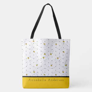 Tote Bag Personnaliser les abeilles occupées